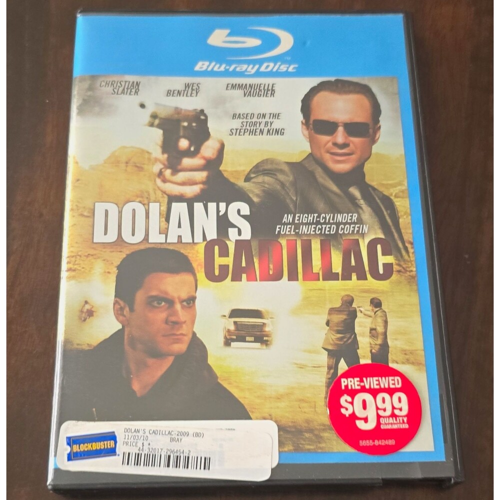 Dolan's Cadillac Blu-ray R 2009 Christian Slater Jeff Beesley 88 Min BTS